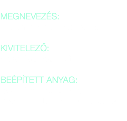  MEGNEVEZÉS: Avalon International School KIVITELEZŐ: Peka Bau 2000 Kft. BEÉPÍTETT ANYAG: Boan Singflex Olympia Sportparketta rendszer 605m2