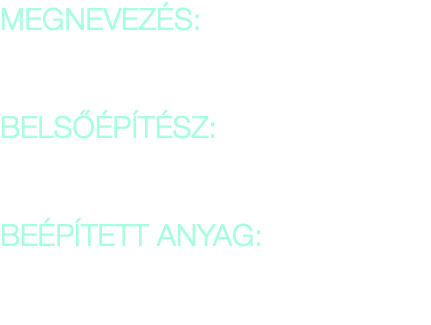 MEGNEVEZÉS: Hungest Hotel Forrás, Szeged BELSŐÉPÍTÉSZ: Interni Budapest Kft., Budapest BEÉPÍTETT ANYAG: Halbmond Circles (egyedi gyártású padlószőnyeg) 1.000m2 